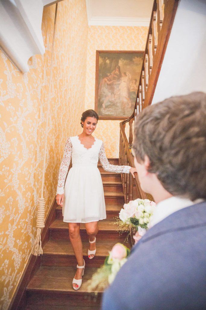 Descente de la mariée