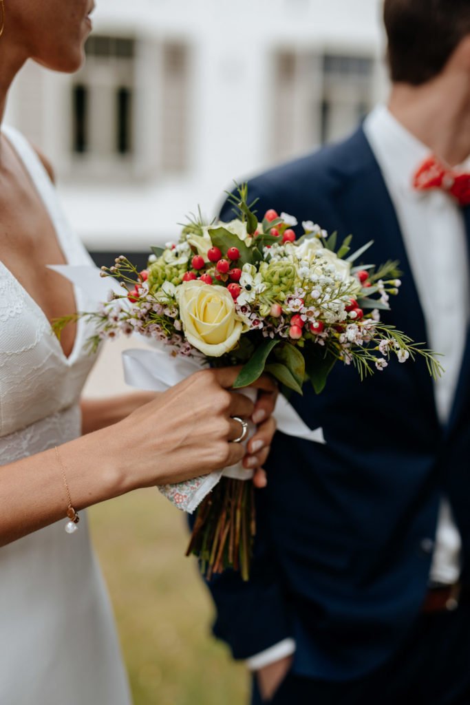 Le bouquet de fleur de la mariée